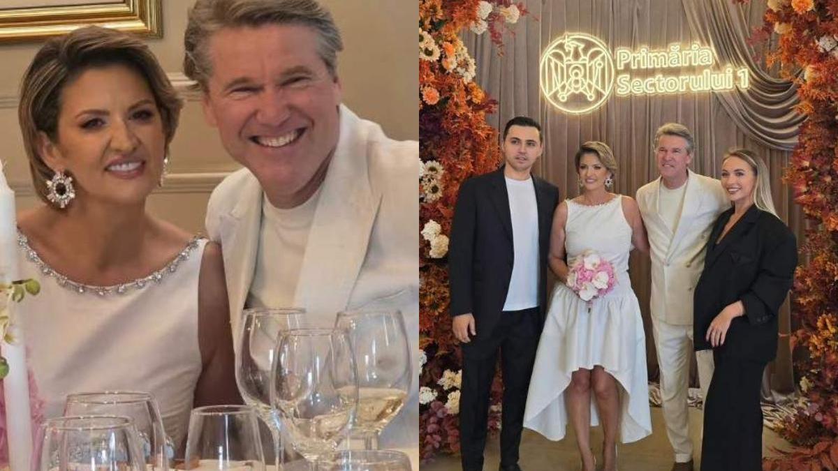 Florin Răducioiu s-a căsătorit cu Andreea. Nuntă-surpriză, la un an după ce cei doi își anulaseră planurile