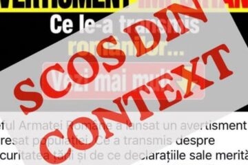 MApN dezminte o campanie de fake news: Șeful Armatei nu a emis nicio „alertă națională”