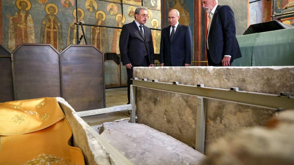 Moaștele la care s-a rugat Putin, pierdute de ruși în Donețk. Relicvele au fost trimise pe front pentru a-i „încuraja” pe soldați